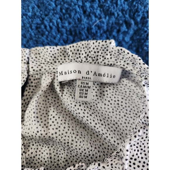 Maison d'Amelie Womens Work/Casual Long Sleeve Blouse M - Picture 6 of 10